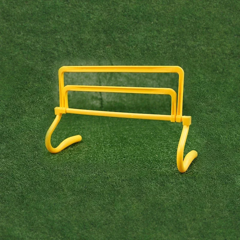 Agility Speed Training Soccer Equipment Adjustable Height Hurdle Foldable Soccer Obstacle Racks for Outdoor Exercise Ladder Rack