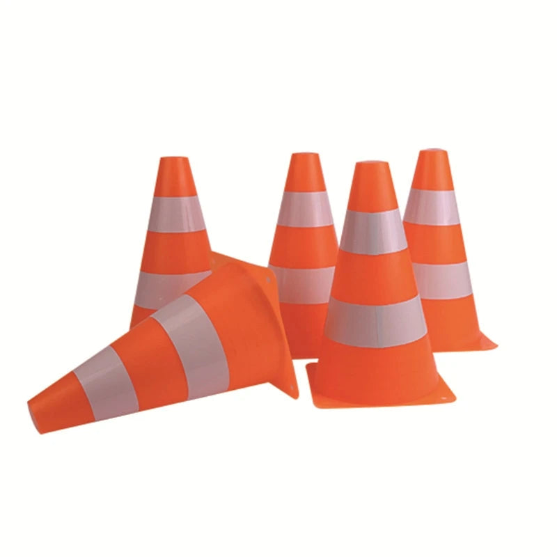 23CM Soccer Training Cones Pressure Resistant Marker Discs for Outdoor Football Basketball Reflective Road Cone Parking Pile