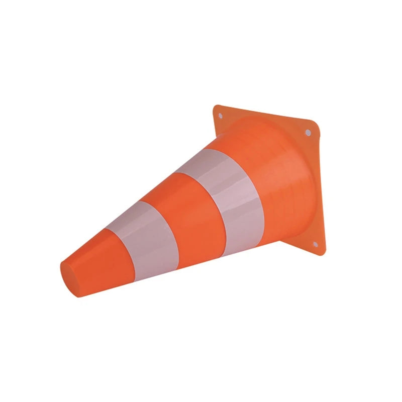 23CM Soccer Training Cones Pressure Resistant Marker Discs for Outdoor Football Basketball Reflective Road Cone Parking Pile