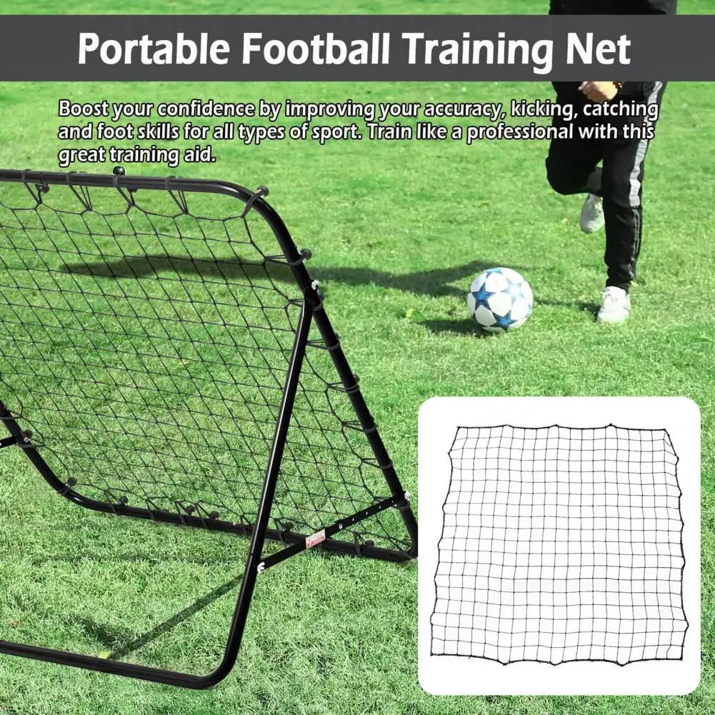Soccer Rebounder Net With 20 Elastic Ropes