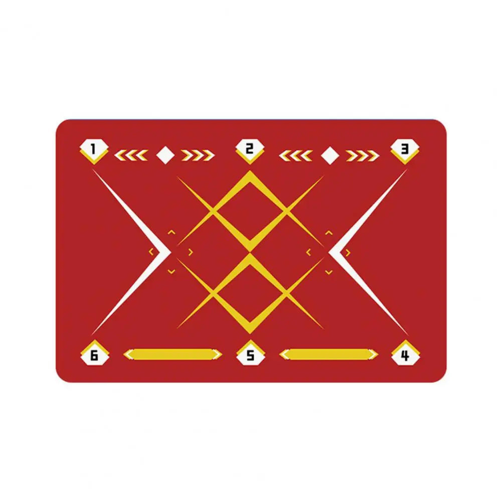 Dribbling Skills Enhancement Mat Soccer Footstep Training Mat for Ball Control Improvement Agility Enhancement for to for Speed
