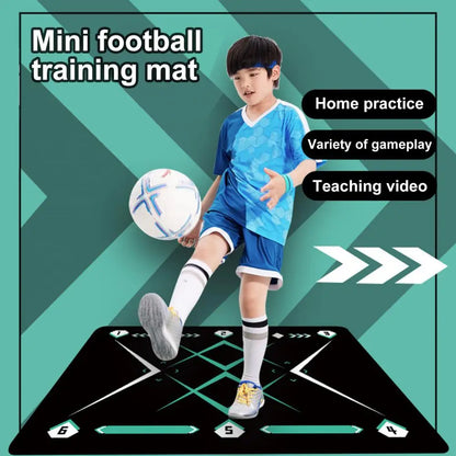 Dribbling Skills Enhancement Mat Soccer Footstep Training Mat for Ball Control Improvement Agility Enhancement for to for Speed