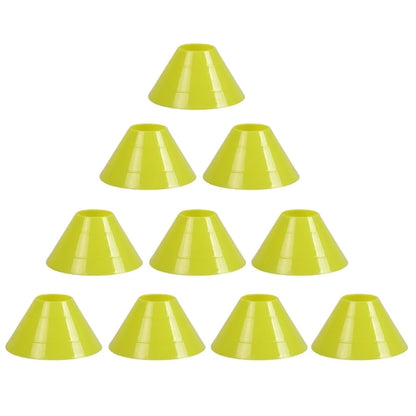 10x/Set Soccer Cones with Holder Mark Disk Agility Drills Cones Multi-Sport Training Space Cones for Sports Basketball 24BD