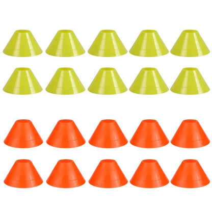 10x/Set Soccer Cones with Holder Mark Disk Agility Drills Cones Multi-Sport Training Space Cones for Sports Basketball 24BD