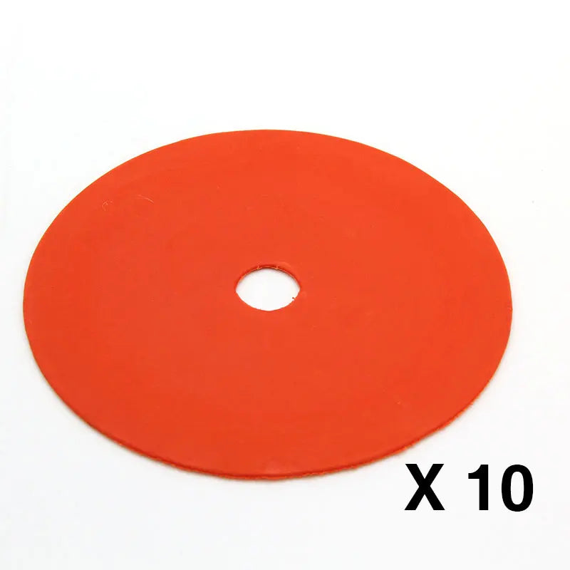 10pcs Soccer Flat Cones Marker Disc High Quality Football Basketball Training Aids Sports Training Equipment Accessories